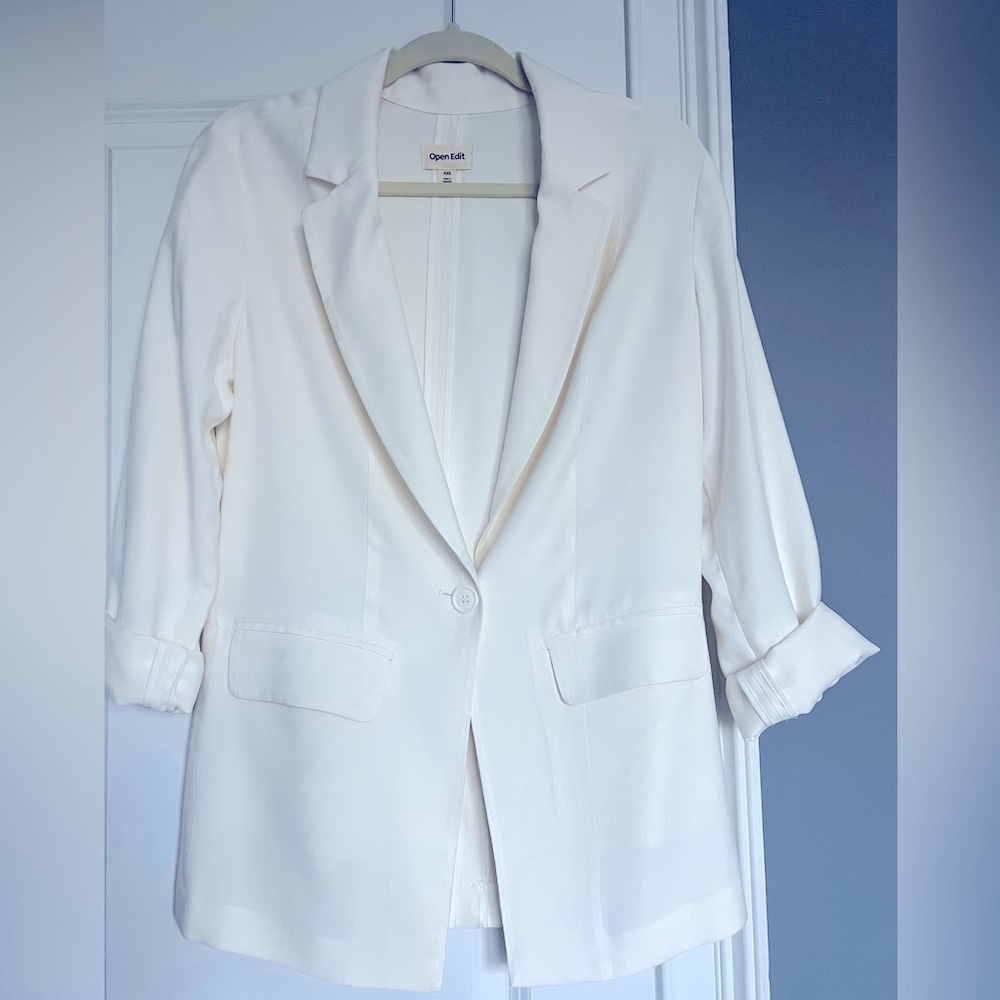 Open Edit Unstructured Blazer - image 2